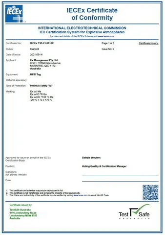 exman-iecex-certificate